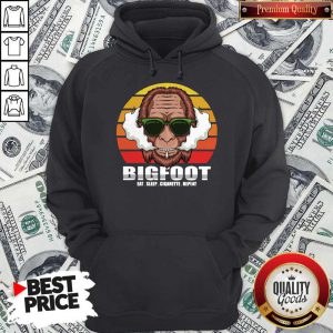 Bigfoot Eat Sleep Cigarette Repeat Vintage Hoodie