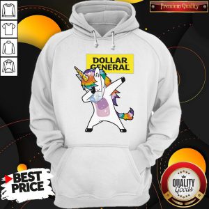 Dabbing Unicorn Mask Dollar General Logo Coronavirus Hoodie