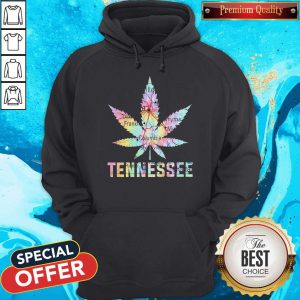 Funny Weed Marijuana Tennessee To Map Hoodie