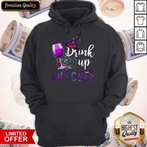 Premium Drinking Up Witches Halowwen Hoodie