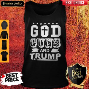 Premium God Guns And Trump Tank Top