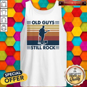Premium Guitar Old Guys Still Rock Vintage Tank Top