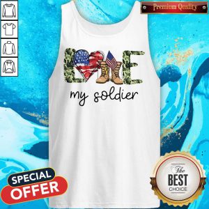 Premium My Veteran My Soldier Tank Top