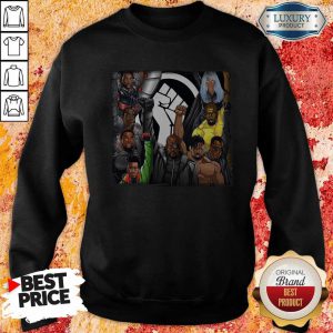 Pretty Black Panther Appreciation 2020 Strong Hand Hoodie