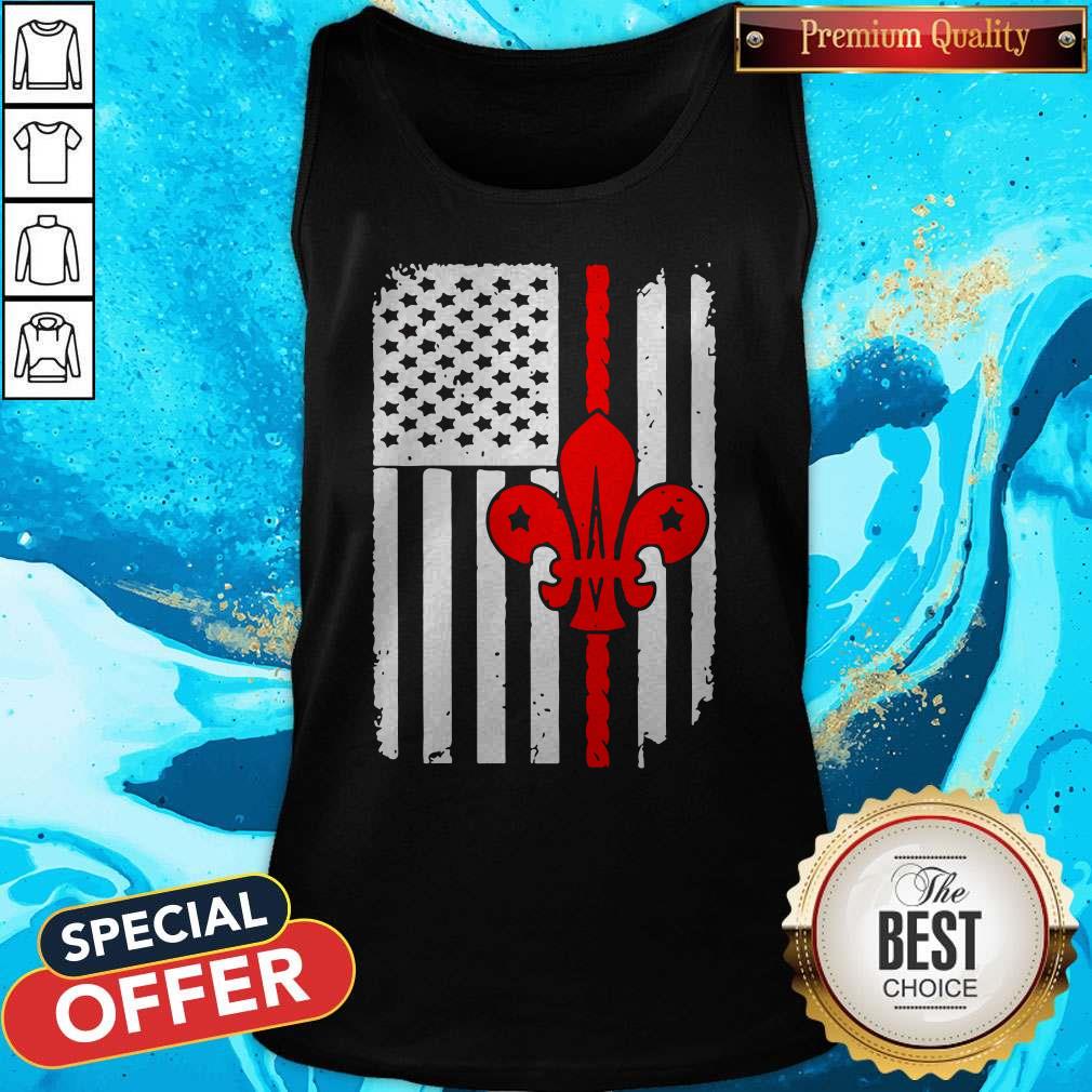 Pretty Scouting Scout American Flag Tank Top Pretty Scouting Scout American Flag Tank Top