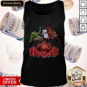 Top Marvel Heroes Jesus Is My Superhero Tank Top