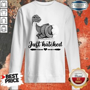 Top Saurus Just Hatched Sweatshirt