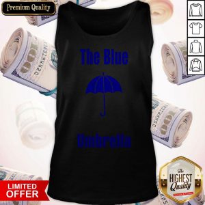 Cute The Blue Umbrella Tank Top