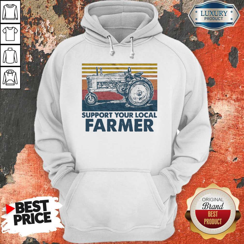 Funny Support Your Local Farmer Agrimotor Vintage Retro Hoodie Funny Support Your Local Farmer Agrimotor Vintage Retro Hoodie