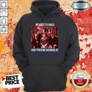 Horror Movie Characters We Used To Smile And Then We Worked At Massmutual Halloween Hoodie