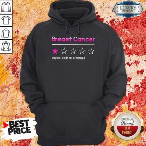 Nice Breast Cancer Very Bad Would Not Recommend Hoodie