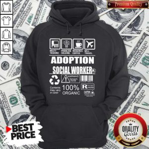 Official Adoption Social Worker Hoodie