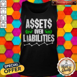 Premium Black Assets Over Liabilities Tank Top