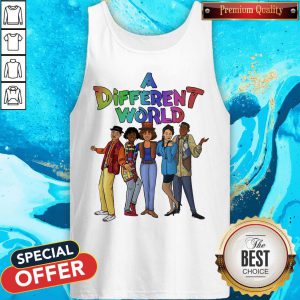 Premium LGBT A Different World Tank Top
