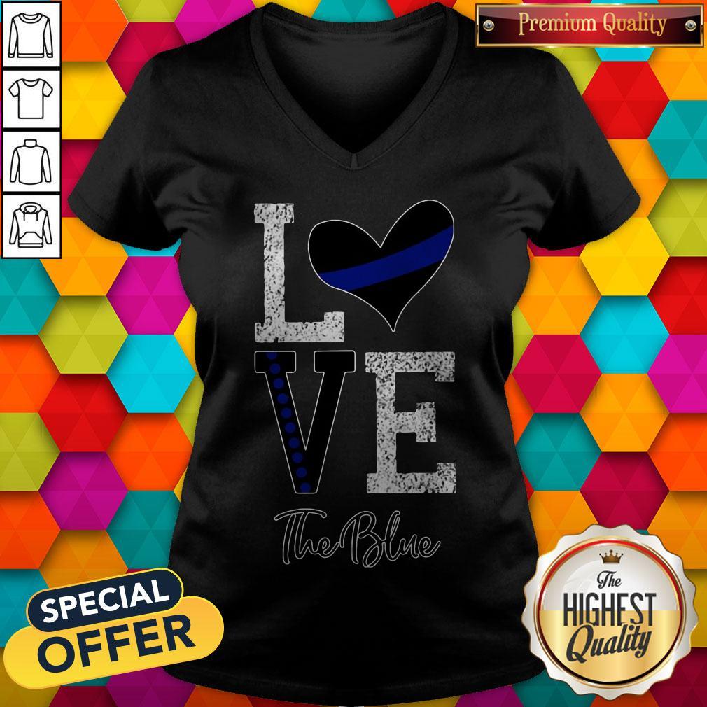 Premium Love The Blue V-neck Premium Love The Blue V-neck