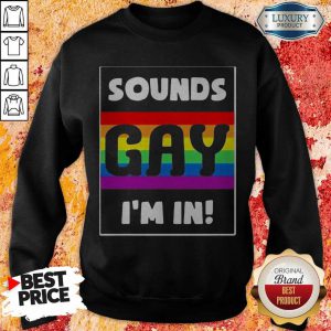 Premium Sounds Gay I'm In Sweatshirt