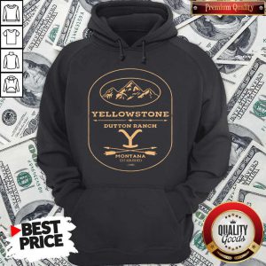 Premium Yellowstone Dutton Ranch Montana Established 1886 Hoodie