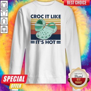 Pretty Croc It Like It’s Hot Vintage Sweatshirt