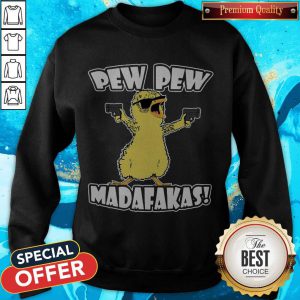 Pretty Cute Duck Pew Pew Madafakas Sweatshirt