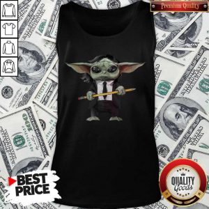 Pretty Great Baby Yoda John Wick Pencil Tank Top