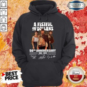 Top A Fistful Of Dollars 56th Anniversary 1964 2020 Signatures Hoodie