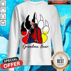 Top Native Grandma Bear Sweatshirt
