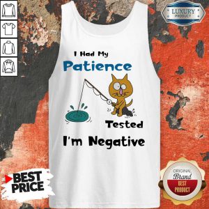 Awesome Cat I Had Me Pati Tested I'M Negative Tank Top