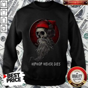 Awesome Hiphop Never Dies Skull Sunset Sweatshirt