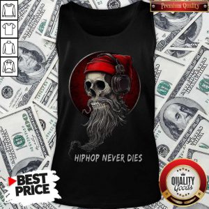 Awesome Hiphop Never Dies Skull Sunset Tank Top