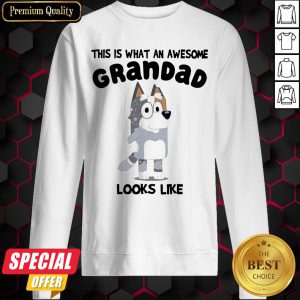Bandit Heeler This Is What An Awesome Grandad Looks Like Sweatshirt