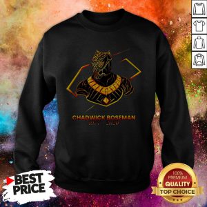 Black Pather Tribute RIP Chadwick Boseman Sweatshirt