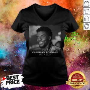 Chadwick Boseman Thank You For The Memories Signature V-neck