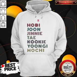 Funny Hobi Joon Jinnie Tae Kookie Yoongi Mochi Vintage Hoodie