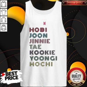 Funny Hobi Joon Jinnie Tae Kookie Yoongi Mochi Vintage Tank Top