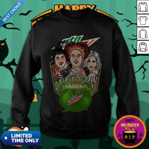 Halloween Hocus Pocus Mtn Dew Sweatshirt
