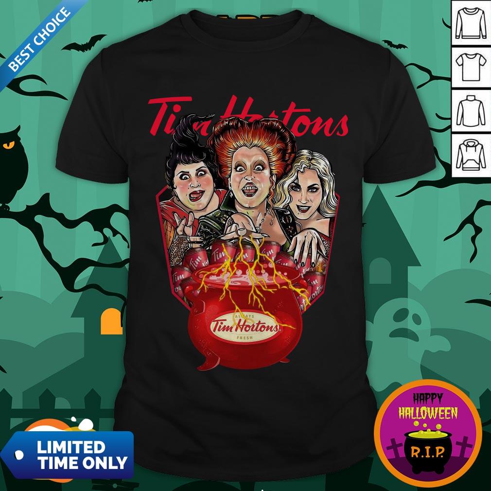 Halloween Hocus Pocus Tim Hortons Always Fresh Shirt Halloween Hocus Pocus Tim Hortons Always Fresh Shirt