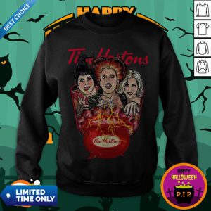Halloween Hocus Pocus Tim Hortons Always Fresh Sweatshirt