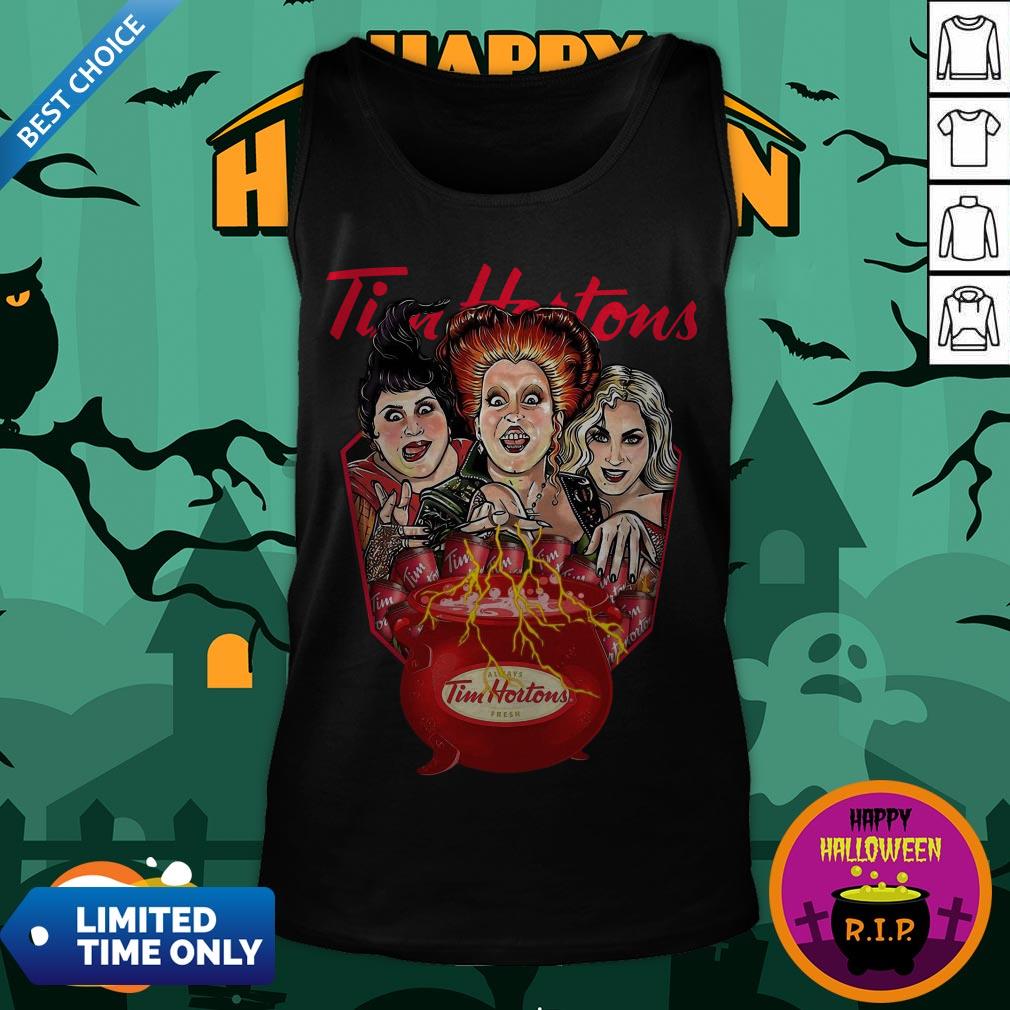 Halloween Hocus Pocus Tim Hortons Always Fresh Shirt Halloween Hocus Pocus Tim Hortons Always Fresh Tank Top