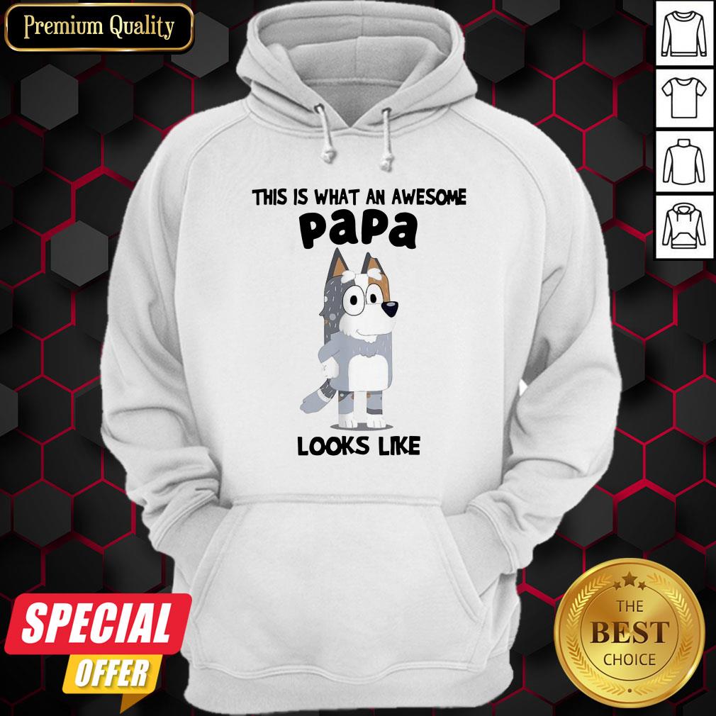 Nice Bandit Heeler This Is What An Awesome Papa Looks Like Shirt Nice Bandit Heeler This Is What An Awesome Papa Looks Like Hoodie