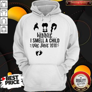 Nice Hocus Pocus Winnie I Smell A Child Due June Zozo Hoodie