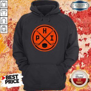 Nice Philadelphia Ice Hockey Sticks Philly PHI Flyer Vintage Hoodie