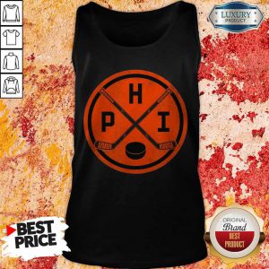 Nice Philadelphia Ice Hockey Sticks Philly PHI Flyer Vintage Tank Top