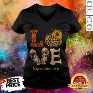 Official Love Pumpkin Grandma Life V-neck