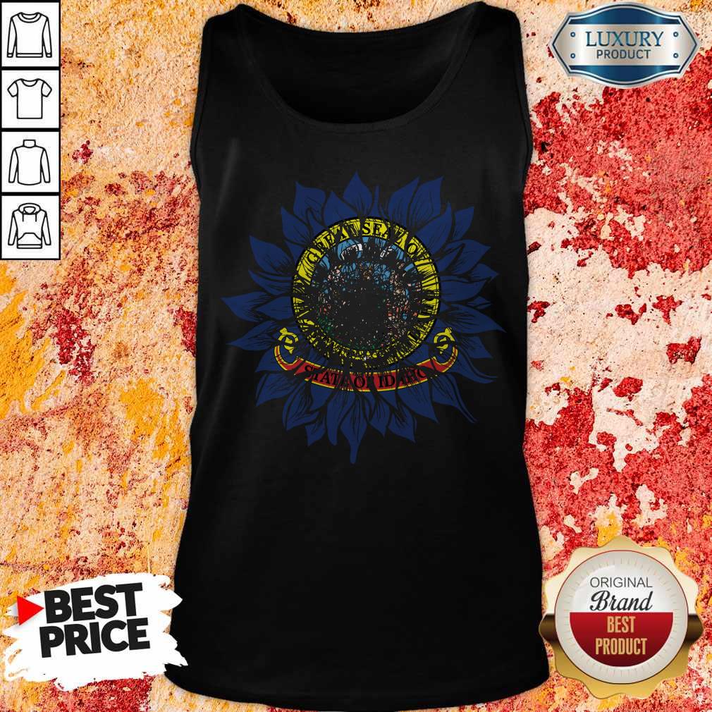 Official Sunflower Idaho Flag Shirt Official Sunflower Idaho Flag Tank Top