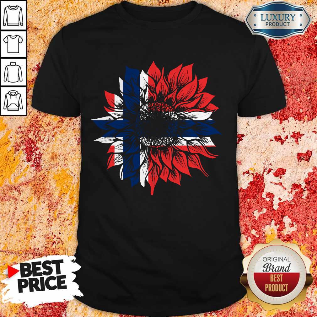 Official Sunflower Norway Flag Shirt Official Sunflower Norway Flag Shirt