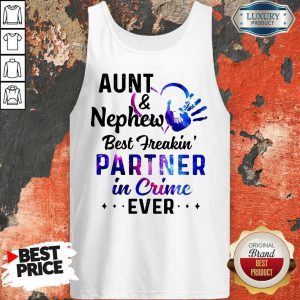 Premium Aunt And Nephew Best Freakin Partner In Crime Ever Tank Top