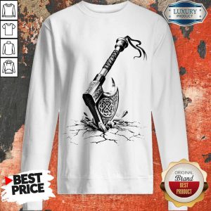Premium Wikinger Axt Viking Sweatshirt