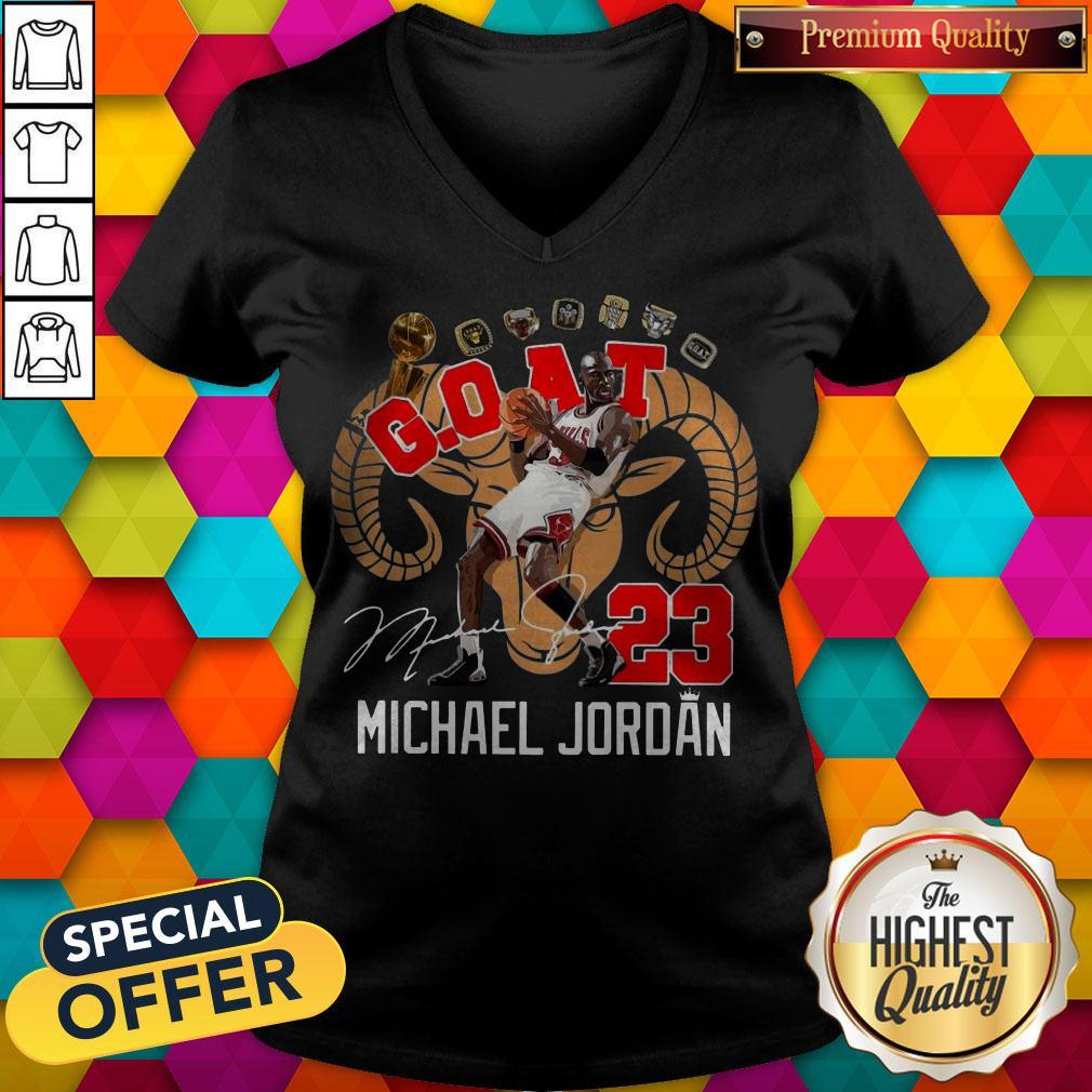 Pretty Goat 23 Michael Jordan Signature Shirt Pretty Goat 23 Michael Jordan Signature V-neck
