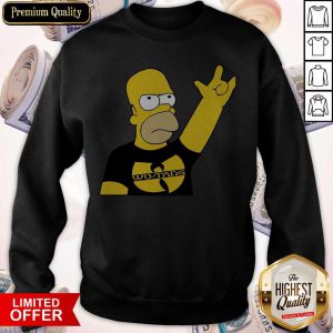 Pretty Homer Simpson Wu-tang Sweatshirt