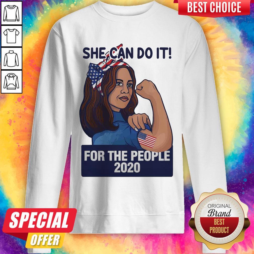She Can Do It For The People 2020 Shirts She Can Do It For The People 2020 Sweatshirt